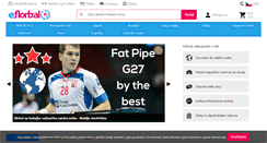 Desktop Screenshot of eflorbal.cz
